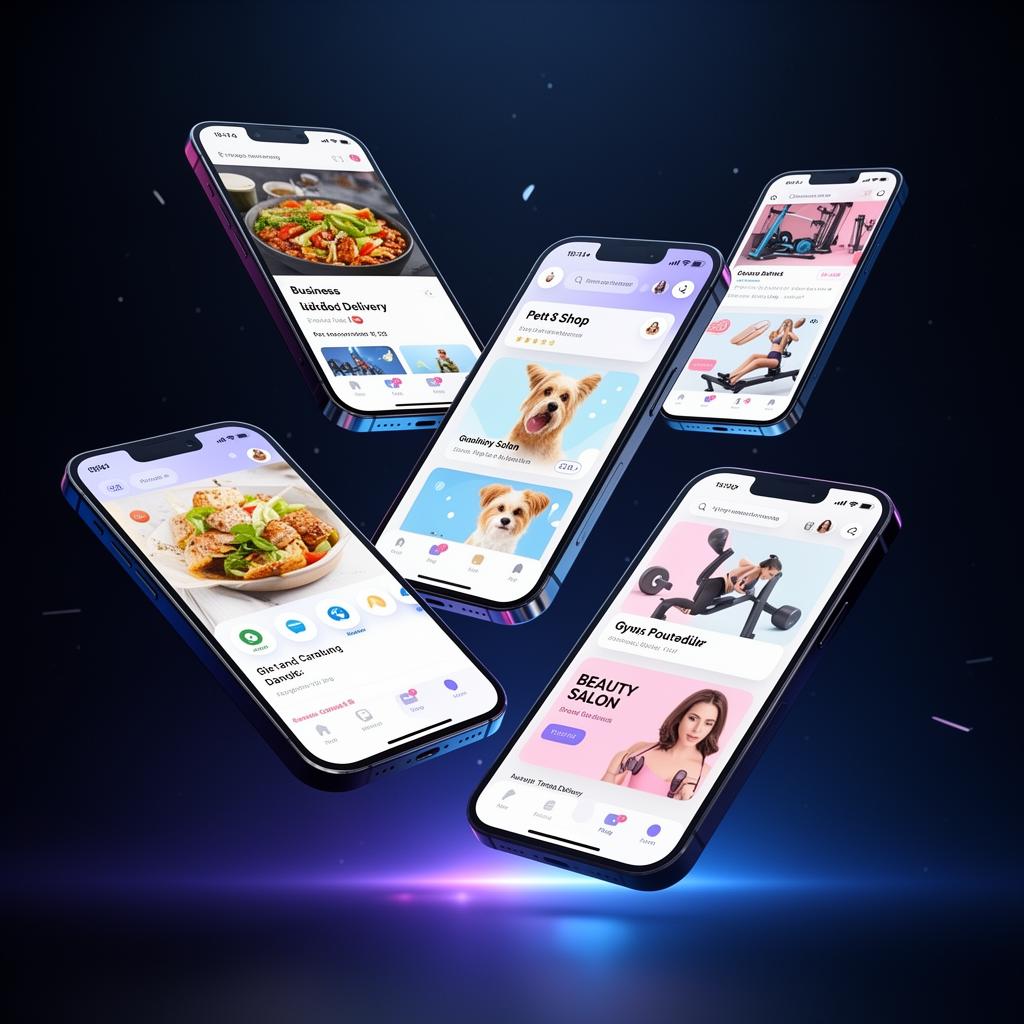 Aplicativos do Pack Conecta em smartphones